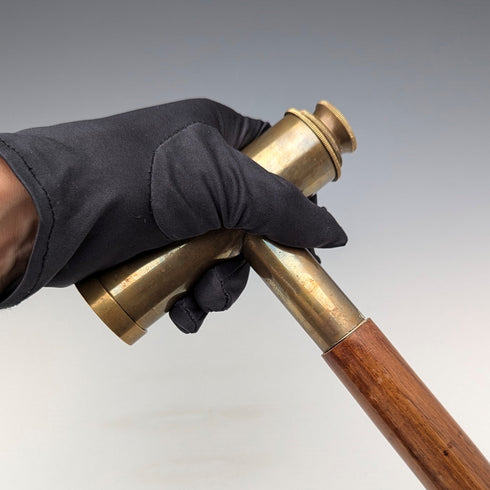 英国ヴィンテージ 紳士用 テレスコープハンドル ステッキ 杖 85cm T.BRIGG&SONS